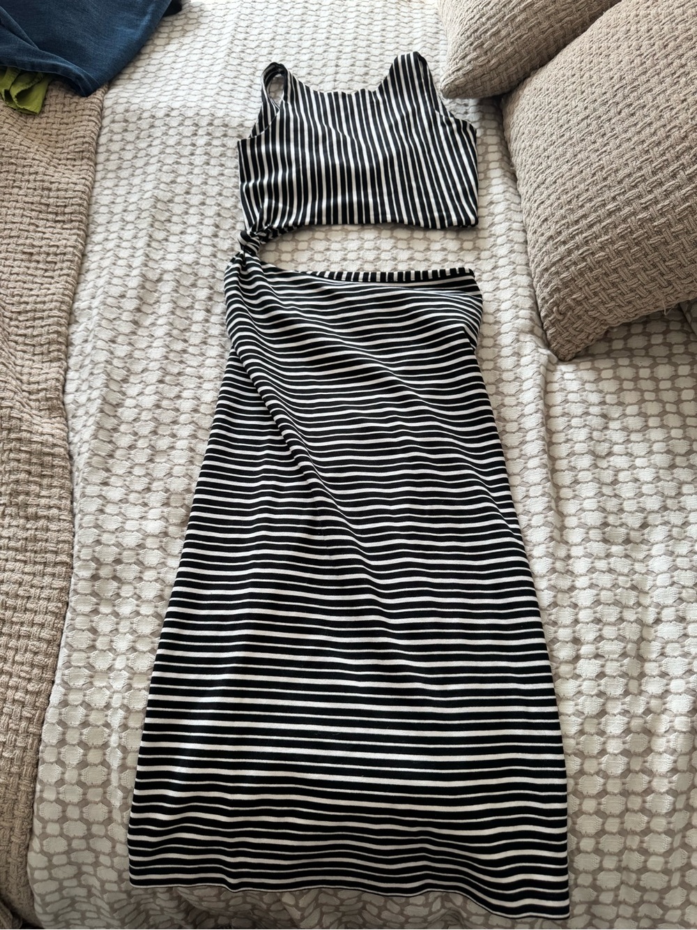 Black & White Striped Zara dress